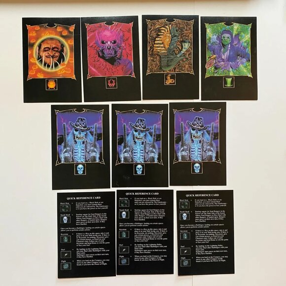 Atmosfear The Harbingers Video Board Game VHS Nightmare 1995 Missing 2 Cards - Picture 3 of 8